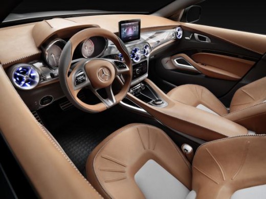 New Mercedes GLA interior