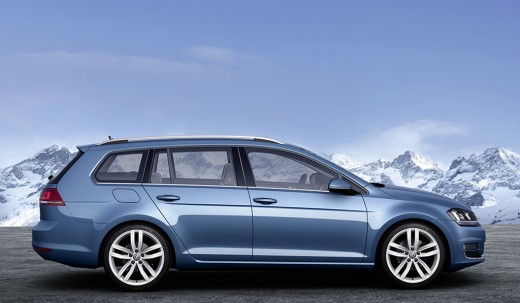 VW Golf7 Variant - finally beautifully designed middle class estate from Volkswagen.