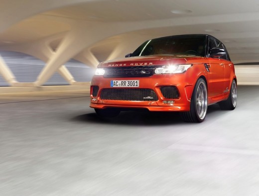 AC Schnitzer 2014 Range Rover Sport Front Side Motion View