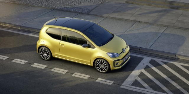 2016 Volkswagen Up top view