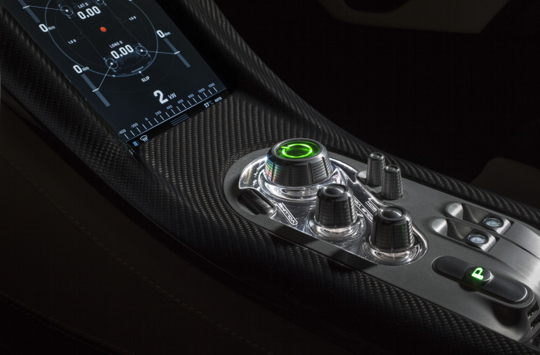 Rimac Concept One console