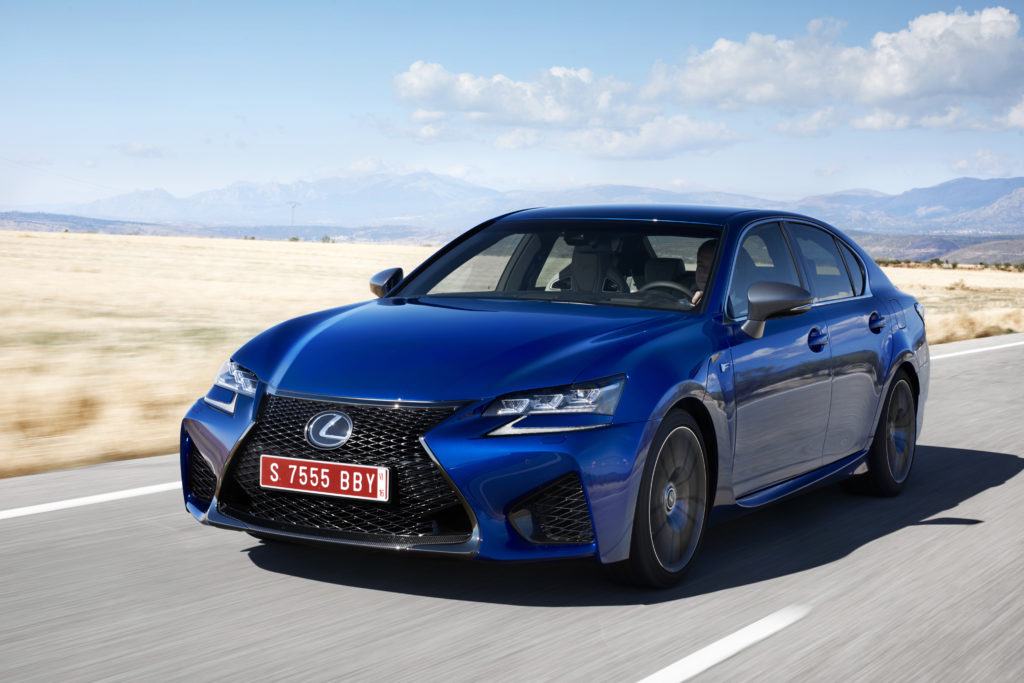 2016 Lexus GS F front