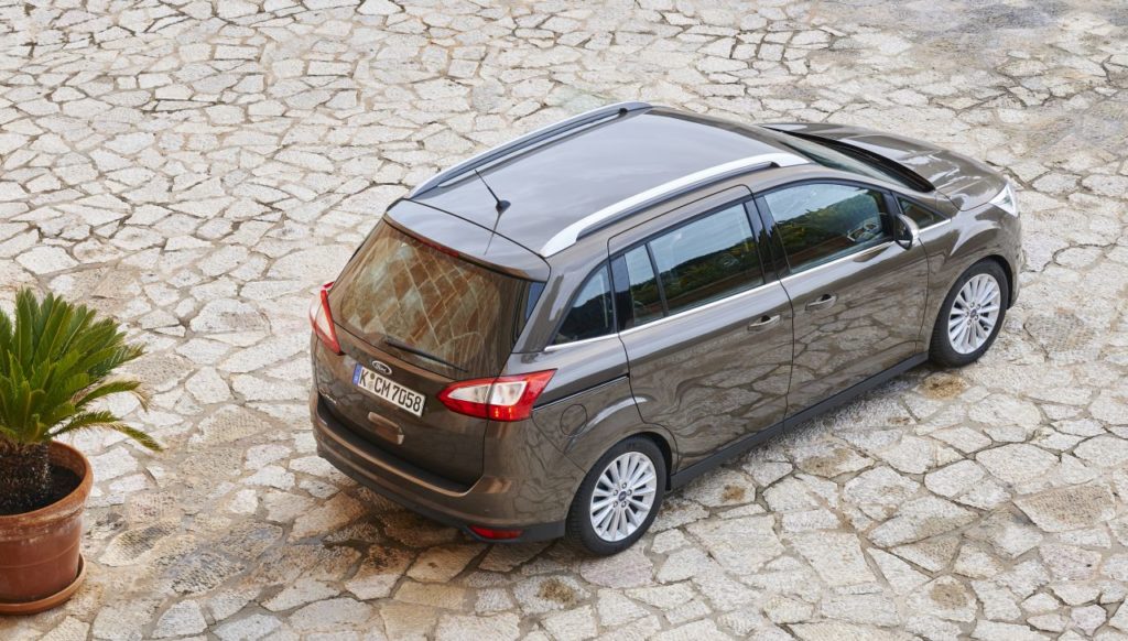 2016 ford grand c-max side top view