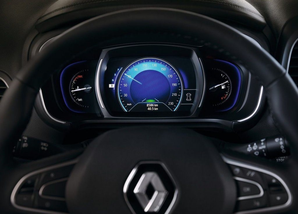 2017 Renault Koleos gauges