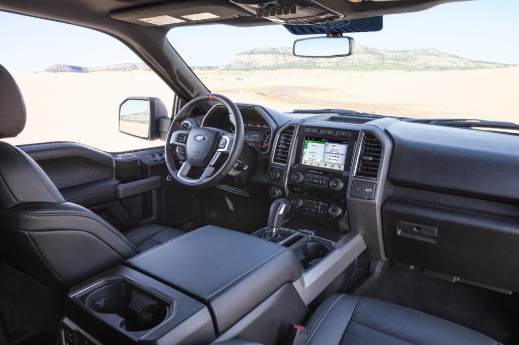 2017 Ford F-150 Raptor dashboard