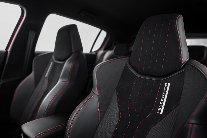 PEUGEOT 308 GTi front sport seat