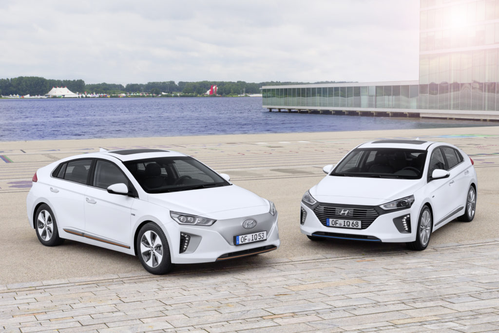 2017 Hyundai Ioniq electric hybrid