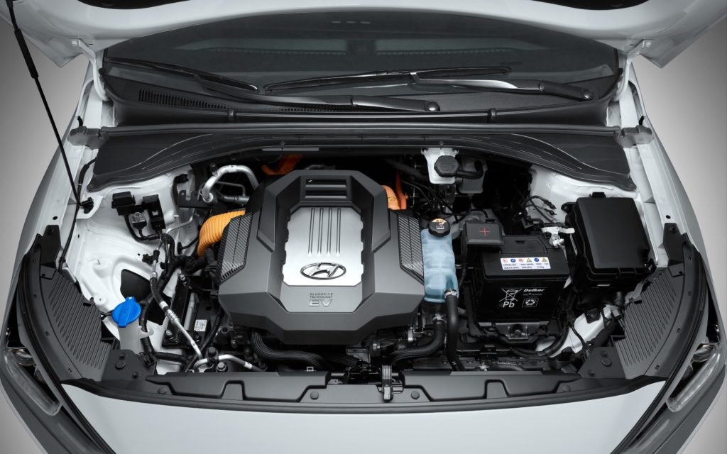 2017 Hyundai Ioniq engine