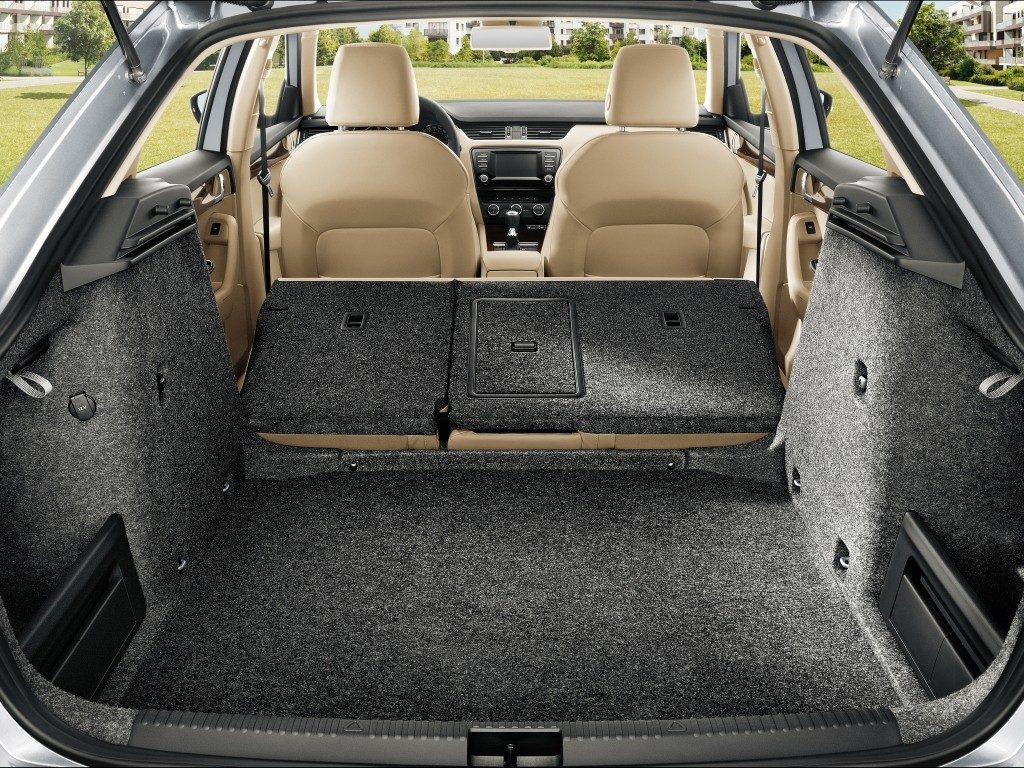 2017 Skoda Octavia luggage compartment