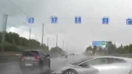 Lamborghini Murcielago crash, accident in Russia