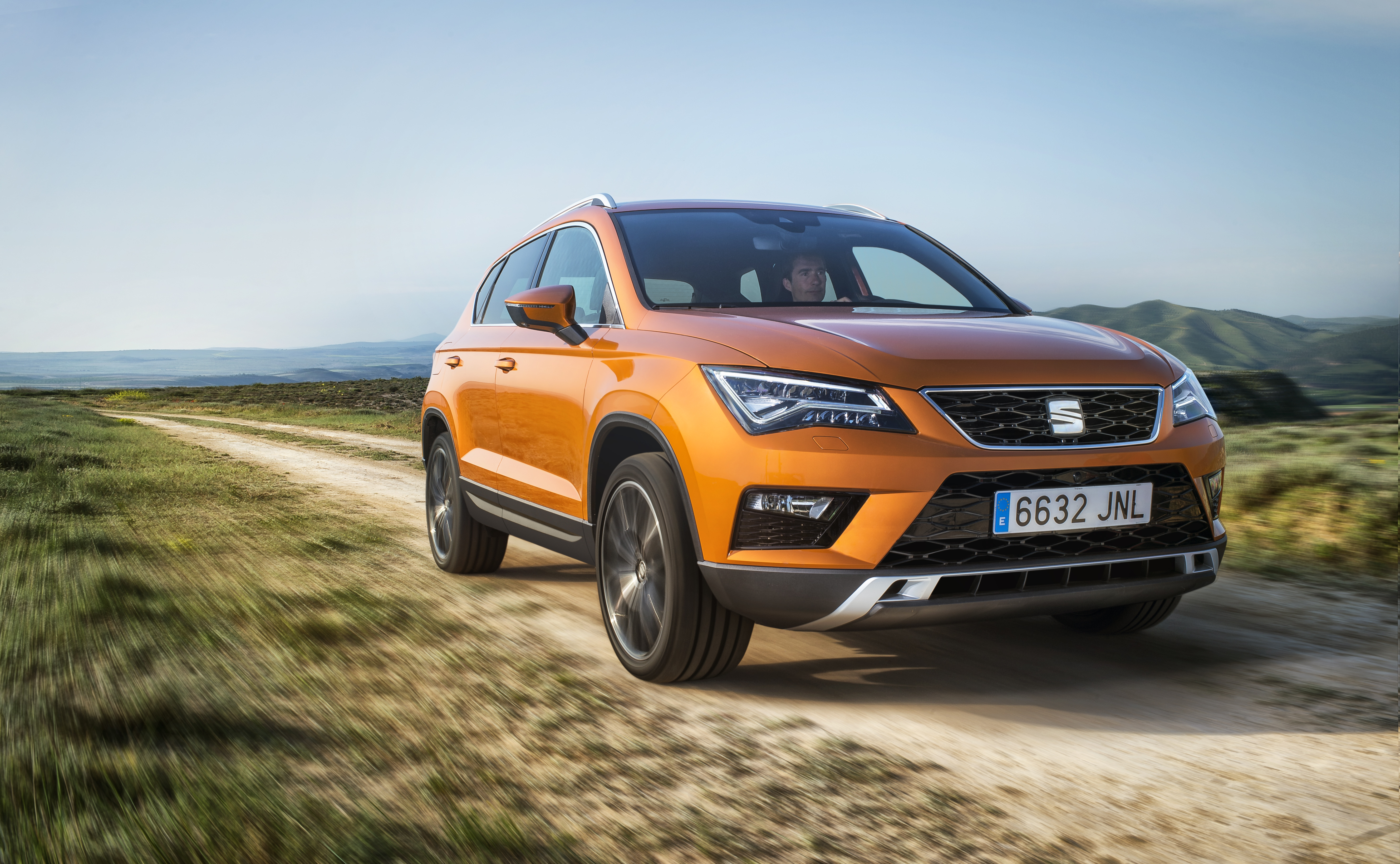 New Seat Ateca SUV front view