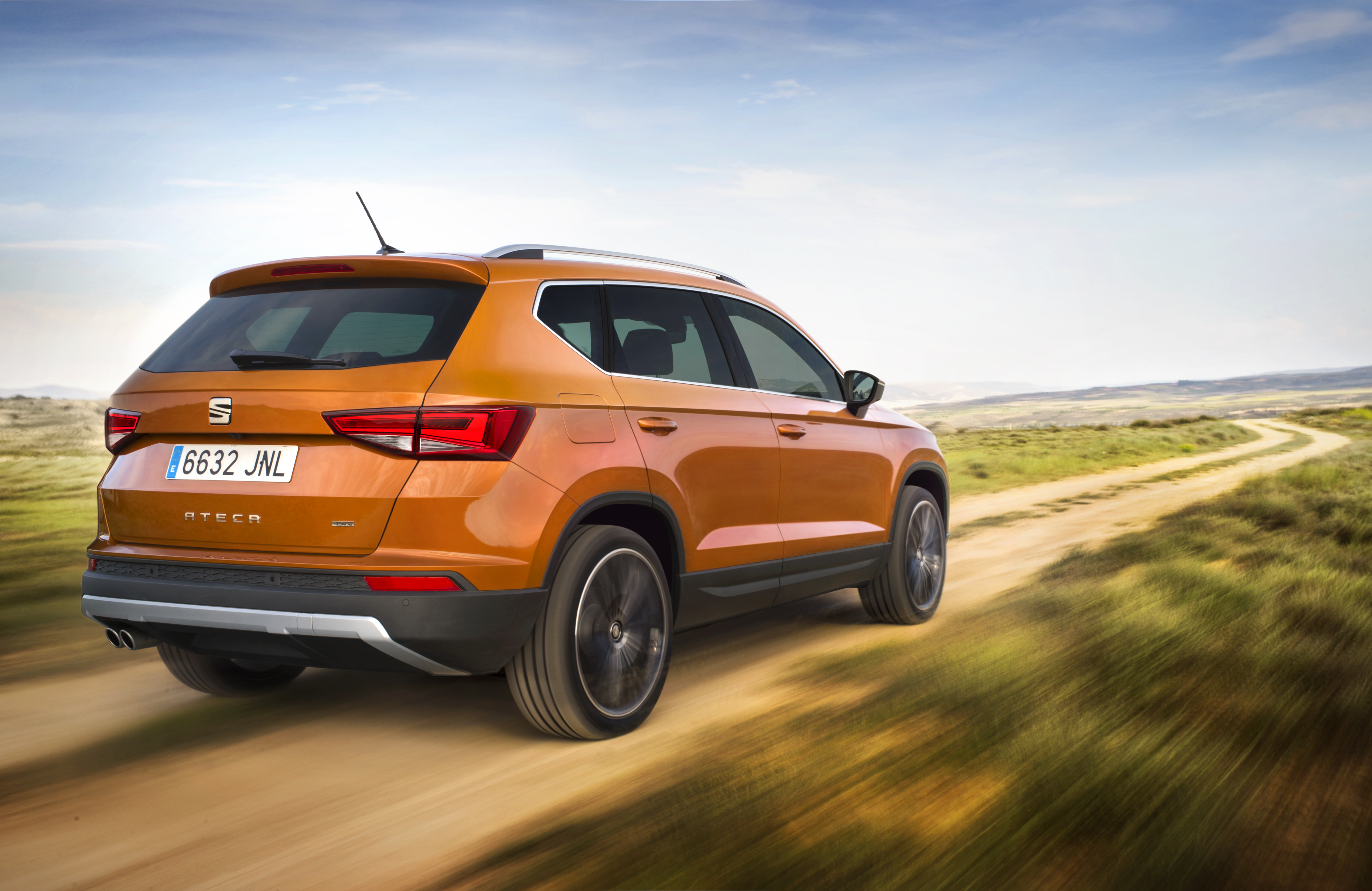 2016 Seat Ateca rear view