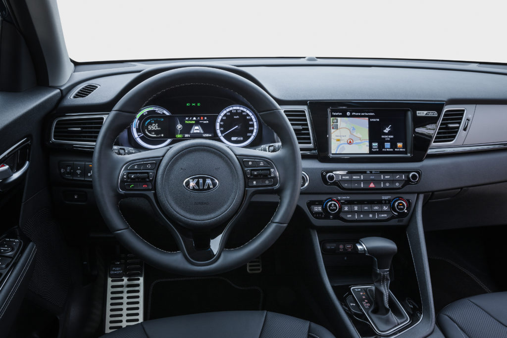 kia niro interior modern assistance systems