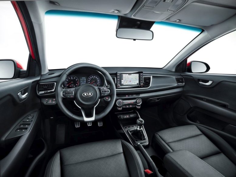 new 2017 Kia Rio interior