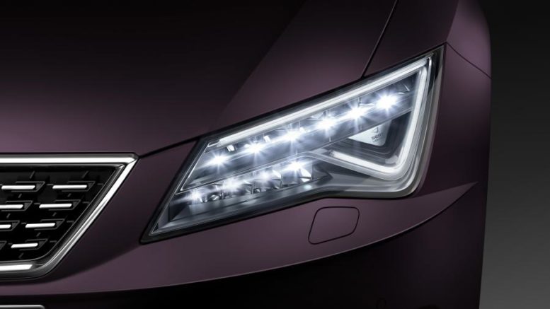 2017 Seat Leon LED headlights