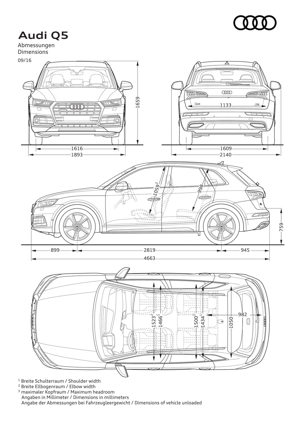 New Audi Q5 2017 lost weight and gained technology