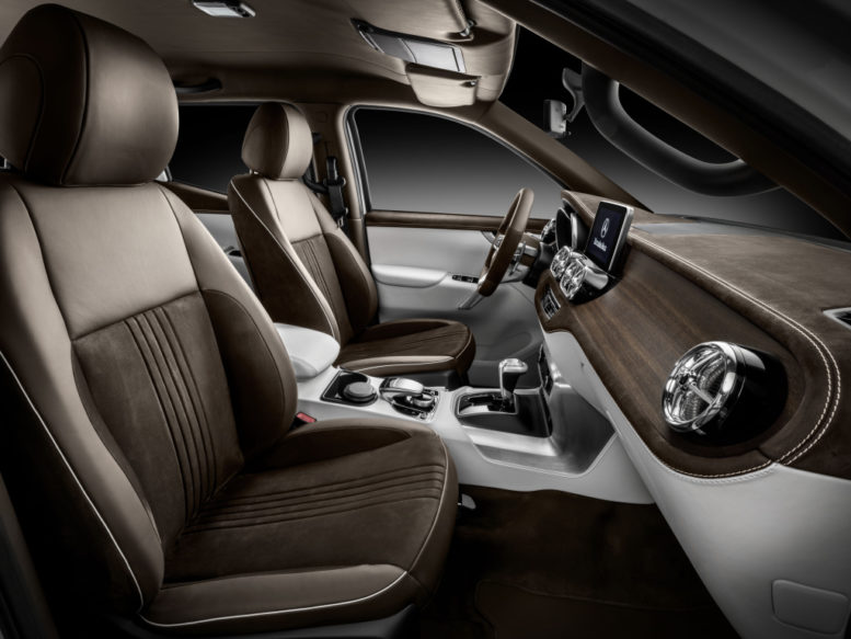 Mercedes-Benz X-Class stylish explorer offers premium interior