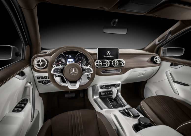 Mercedes-Benz X-Class stylish explorer Interior