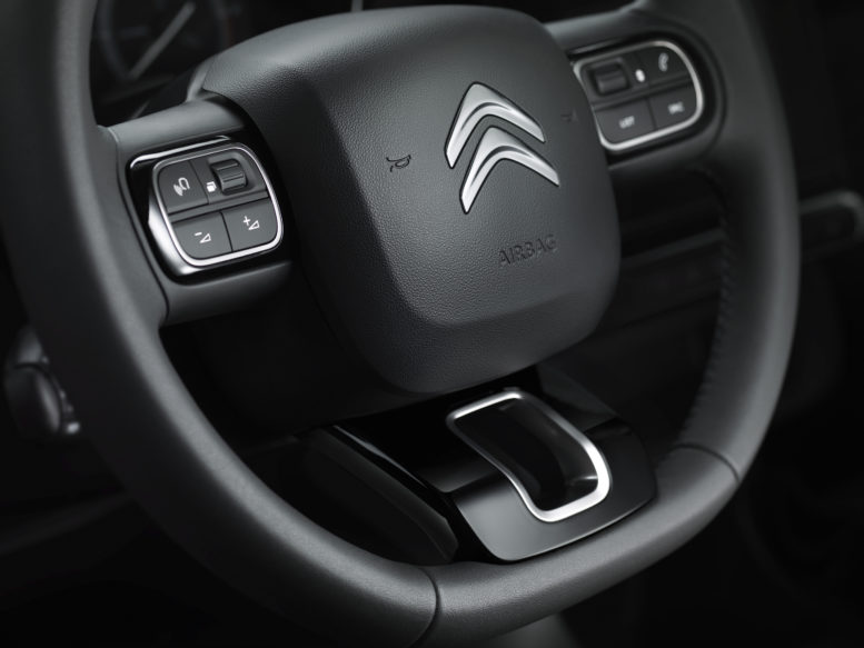 2017 Citroen C3 steering wheel city