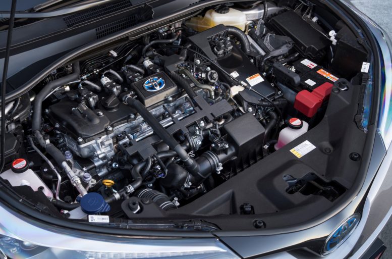 2016 Toyota C-HR hybrid engine