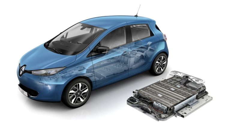 2016 Renault Zoe battery