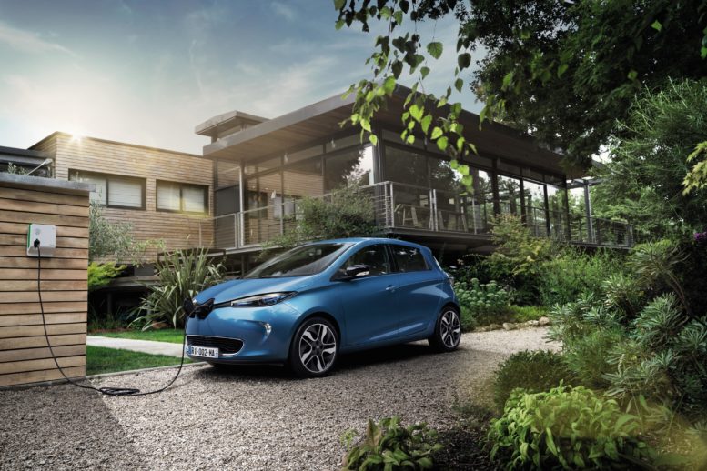 2016 Renault Zoe battery charging