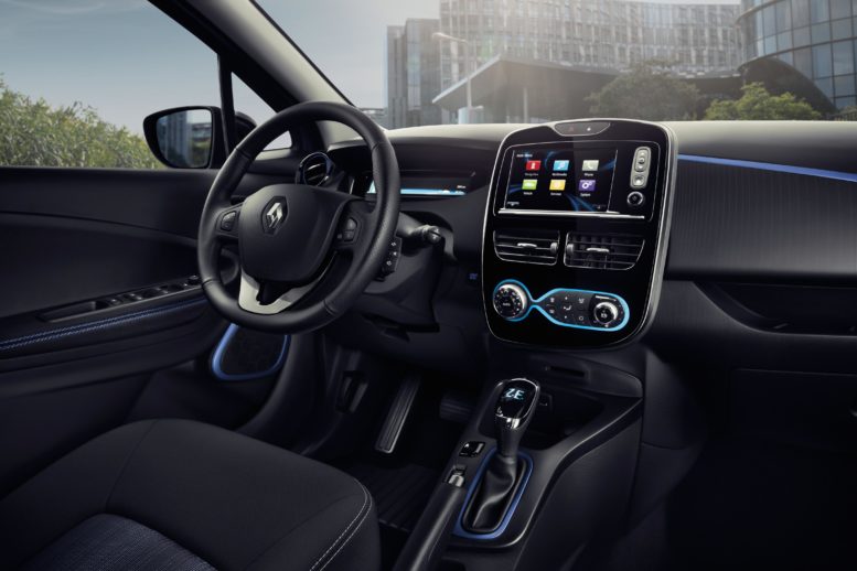 2016 Renault Zoe interior