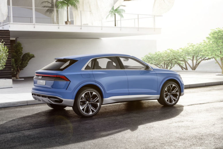 2018 Audi Q8 dimensions length width height wheelbase