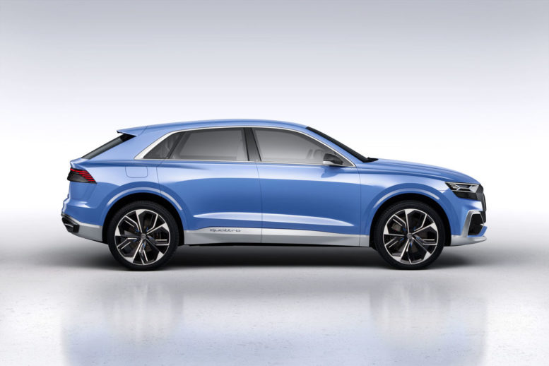 2018 Audi Q8 exterior coupe