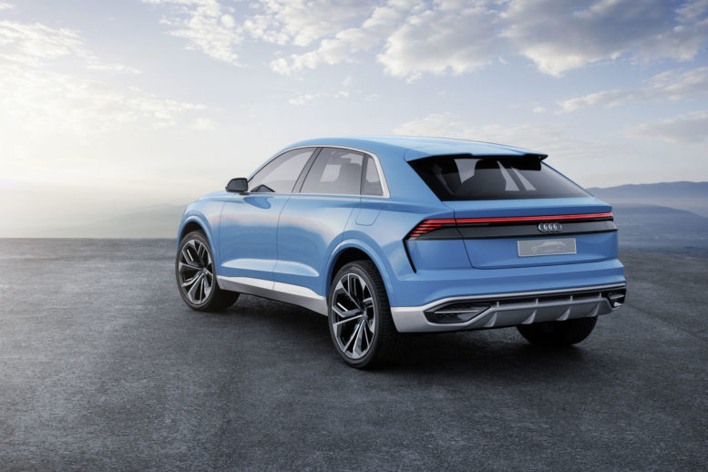 2018 Audi Q8 full size SUV