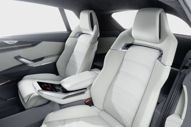 2018 Audi Q8 interior rear seats four passengers