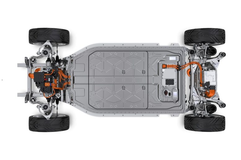 2018 Jaguar I-Pace Concept powertrain electric motor battery