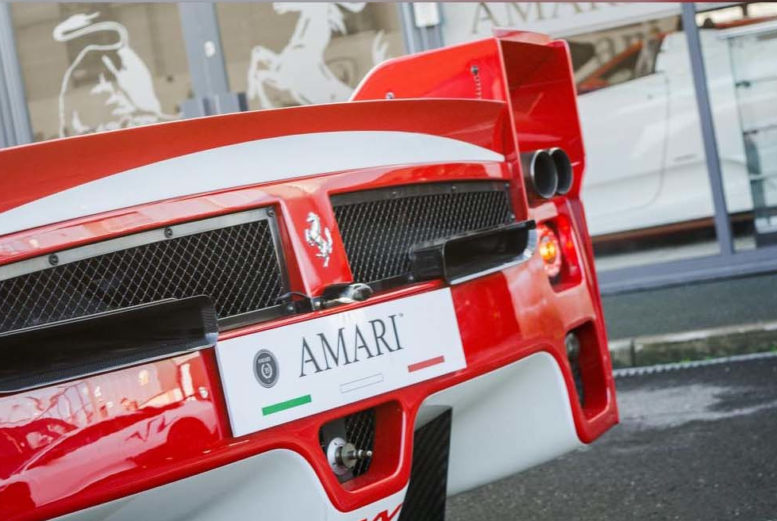 2008 Ferrari FXX Evoluzione rear view