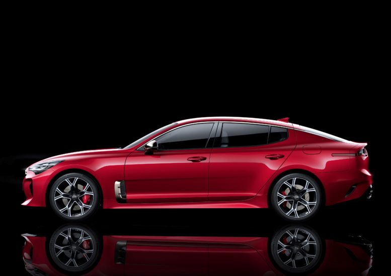 2018 Kia Stinger dimensions