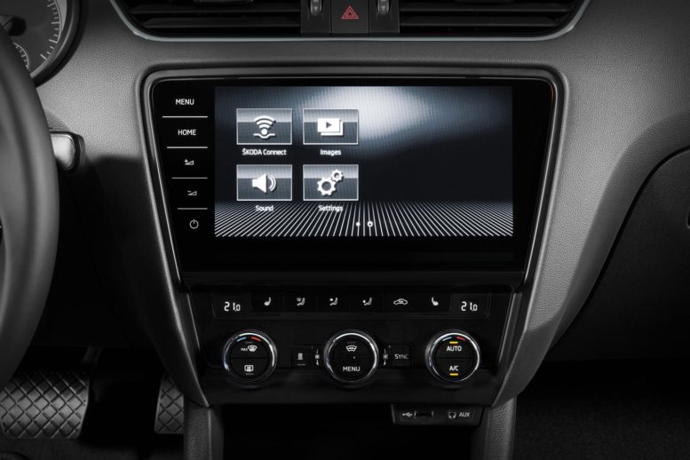 Skoda Octavia Connect app