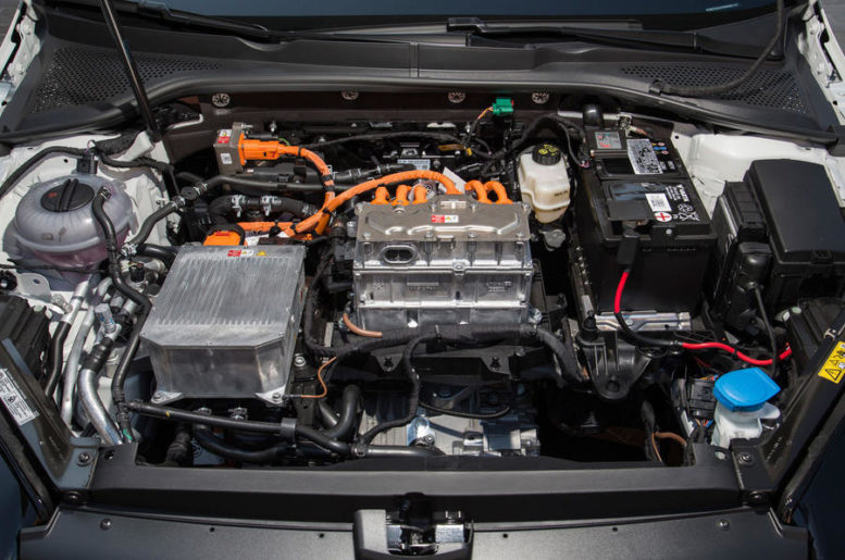 2017 Volkswagen e-Golf motor battery