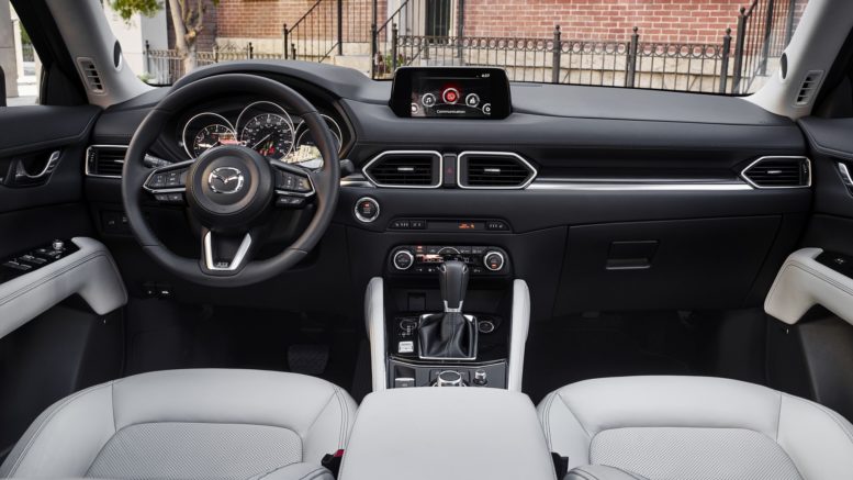 2017 Mazda CX-5 interior dashboard