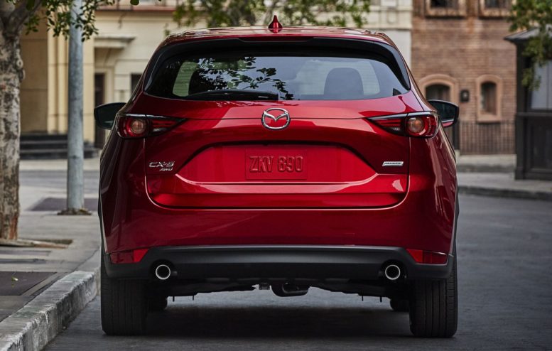 2017 Mazda CX-5 rear view