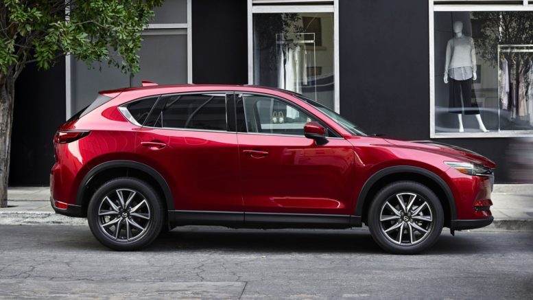 2017 Mazda CX-5 side view