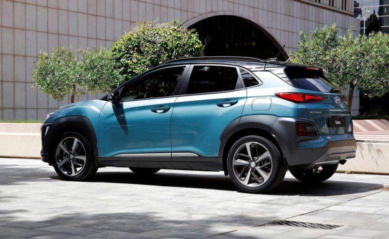 2018 Hyundai Kona exterior design