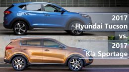 Kia Sportage vs Hyundai Tucson comparison