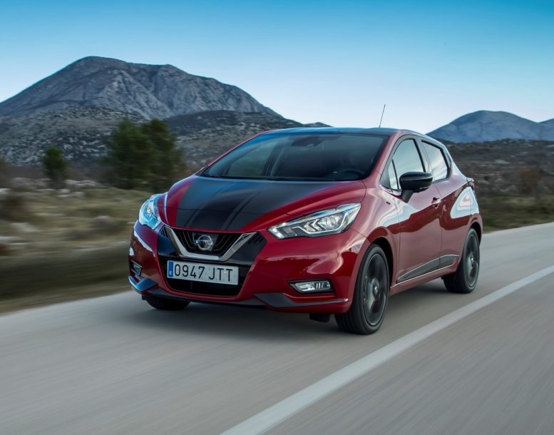 2017 Nissan Micra colors