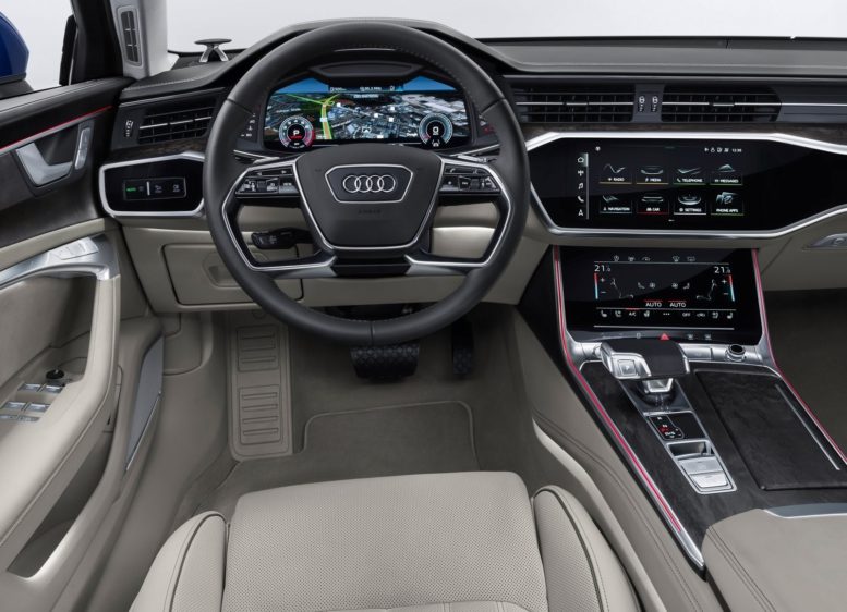 2019 Audi A6 Avant interior digital screens