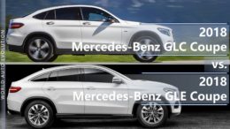 Mercedes GLC Coupe vs Mercedes GLE Coupe comparison