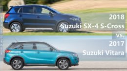 Suzuki SX-4 S-Cross vs Suzuki Vitara comparison