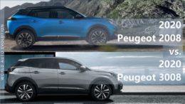 Peugeot 2008 vs Peugeot 3008 comparison
