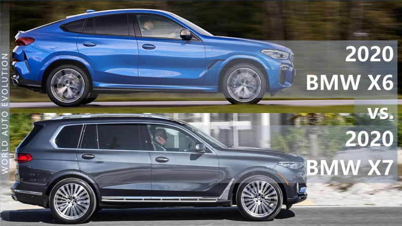  Diferencia entre el BMW X6 y el BMW X7 2020: ¿cupé o mochila?