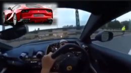Ferrari 812 Superfast crash