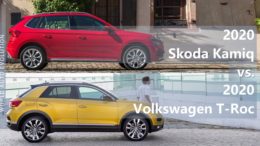 Skoda Kamiq vs Volkswagen T-Roc comparison
